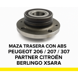 MAZA DE RUEDA LINEA PEUGEOT-CITROEN