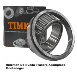 Ruleman De Rueda Trasera Acomplado Montenegro